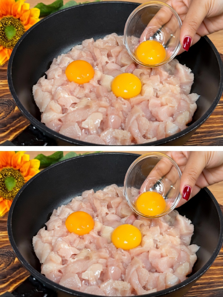 Tortitas de pollo con papas al horno: una cena sencilla y deliciosa